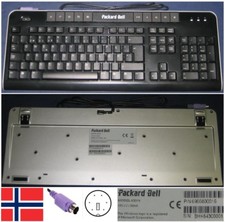 Keyboard Qwerty NO Norwegian Packard Bell 6301N 6960800016 Port PS/2 picture