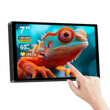 7 Inch Portable HDMI Monitor Display USB-C HDMI Screen for PC/DVR/CCTV System picture