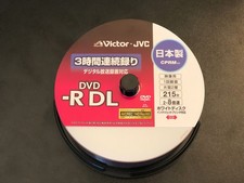 25 discs partial Victor - JVC  DVD - R DL 8.5 GB 215 min made in Japan new open picture