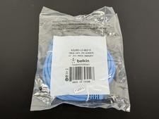 Belkin A3L980-10-BLU-S Cat6 Ethernet Cable 10ft RJ45 Blue Snagless – New picture