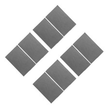 8Pcs Dark Grey Microfiber Cleaning Cloth for Electronics Dust and Smudge Removal picture