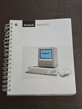 Macintosh SE user guide manual spiral reference book - Apple - 1987 picture