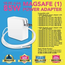 A1286 85W Power Adapter Charger Cord For MacBook Pro 15