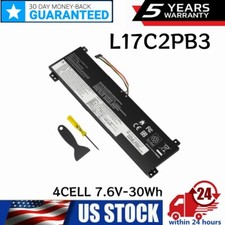 L17C2PB3 L17L2PB3 L17M2PB4 Battery For Lenovo V130-15IGM V330-15IKB 30Wh picture
