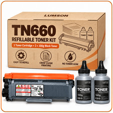 TN660 Refillable Toner KIT For TN-660 TN630 MFC-L2680W MFC-L2740DW picture