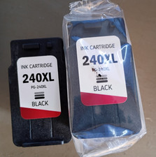 Skyink 240 XL Ink cartridge. For Cannon Printer.  2 black cartridges in box. picture