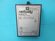 ALTRONIX NETWAY 112 SINGLE PORT INJECTOR MIDSPAN 12V/1.5A 16VDC/1.1A 802.3AF picture