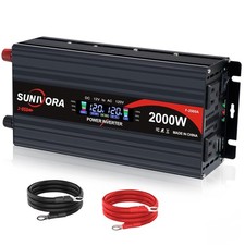 2000W Power Inverter 12V DC to 110V/120V AC Converter 4000W Peak picture
