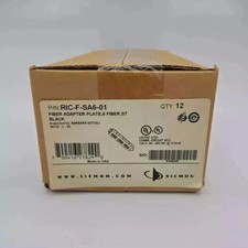Siemon RIC-F-SA6-01 Fiber Adapter Plate, 6 Fiber, ST (LOT OF 12)  NEW picture