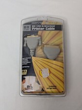 36 Pin Bi-Directional IEEE 1284 Printer Cable Computer PC Lead Adaptor 8 Ft New picture