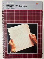 Vintage 1981 Apple III Visicalc Sampler User’s Guide picture