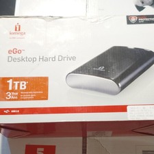 Iomega eGo 1TB Desktop External HDD USB 2.0 Hard Drive Black/Silver picture