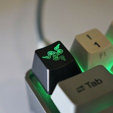 Cross Shaft R4 Translucent Keycap Backlit ABS ESC Keycap Mechanical Keyboard picture