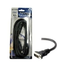 BELKIN Pro Series 10ft (3m) Monitor Dual Link DVI-D Cable Male to Male 9.9 Gpbs picture