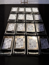 Lot Of 16 Pcs Dell Enterprise 600GB 15k RPM SED SAS 12Gbps HDD w/Caddy -Tested picture