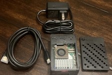 Raspberry Pi 5 4GB Complete Kit W/ Case, Heatsink+Fan, Power, mHDMI, 64GB mSD picture