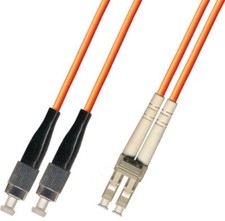 250M Multimode Duplex Fiber Optic Cable 62.5/125 FC LC Patch Cable Patch Cord picture