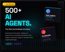 AI Social Media Agency Dashboard OS - 25 Elite Agents, 15 Automations picture