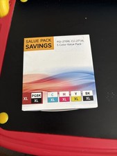  PGI-270XL CLI-271XL 5 Color Value Pack Canon Replacement 270 271 XL Ink picture