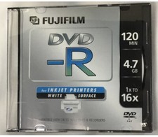 48 - Fujifilm DVD-R 120Min/4.7GB/16X New Open Box For Inkjet Printers picture