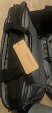 Kroser Black Polyester Padded Briefcase with Zipper Lock, Solid Pattern picture