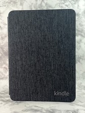 Official Genuine Amazon Kindle Paperwhite Water-Safe Fabric Cover Charcoal Gray picture