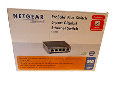 NETGEAR ProSafe GS105 5Port Gigabit Ethernet Network Switch Desktop Hub 1000Mbps picture