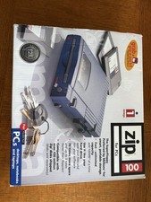 IOmega 100 Zip Drive With Box and Manual - Tested Working w/ power and parallel picture