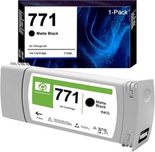 Matte Black for HP 771A Ink Cartridge B6Y15A 775ML for HP HP DesignJet Z6200 picture