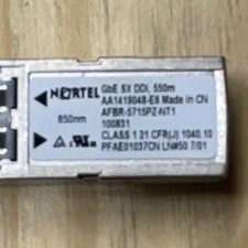 Nortel AA1419048-E5 1000BASE-SX 1Gbps SFP LC Optical Transceiver Module picture