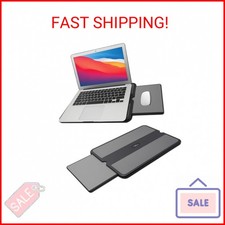 MAX SMART Portable Laptop Lap Pad, Laptop Desk with Retractable Mouse Tray, Stur picture