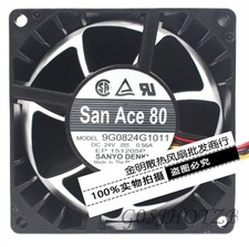 1PCS SANYO 8038 9G0824G1011 24V 0.56A 3-wire Inverter Cooling Fan picture
