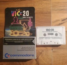 Programmable Character Set & Gamegraphics Editor Cassette VIC-20 Commodore 1981 picture