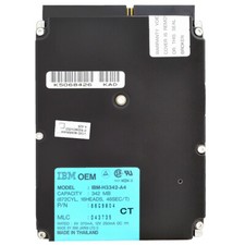 Hard Drive IBM 342MB 3600Rpm IDE / ATA 3.5'' Inch IBM-H3342-A4 picture