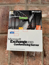 Microsoft Exchange 2000 Conferencing Server SEALED NEW READ DESCRIPTION picture