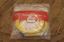 RAMBO CABLES OS2 LCU-LCU DX 5M Fiber Optic Patch Cables LOT/5 picture