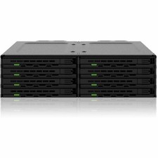 Icy Dock ExpressCage MB038SP-B Drive Enclosure for 5.25  SATA/600, 12Gb/s SAS Ra picture