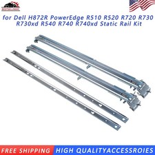 For Dell H872R PowerEdge R510/520 R720/730 R730xd R540 R740xd 2U Static Rail Kit picture