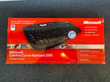 Open Box – Microsoft Curve 2000 Wired USB Ergonomic Compact Keyboard picture