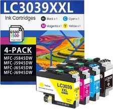 4 Pack LC3039XXL Ink For Brother MFC-J5945DW MFC-J6945DW MFC-J5845DW MFC-J6545DW picture