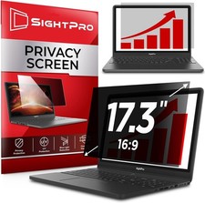 17.3 Inch 16:9 Laptop Privacy Screen Filter - Anti-Glare Protector for Computer picture
