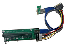 PCE164P-N03 VER003 PCIe x1 to x16 GPU Riser Kit USB Cable Power Adapter picture