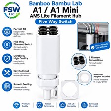 Replacement Bamboo Bambu Lab A1/A1 Mini AMS Lite Filament Hub Five Way Switch picture