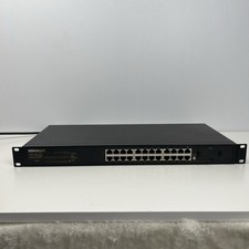 Signamax 24 Port 10/100 Mbps Ethernet Switch 065-7340 Untested ~ Powers On picture