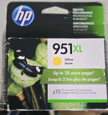 Original HP 951XL Yellow Ink Cartridge CN048AN Dated 2020 New picture
