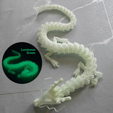 60Cm 3D Printing Dragon Toy Chinese Dragon Joint Rotated Colorful Handicrafts De picture