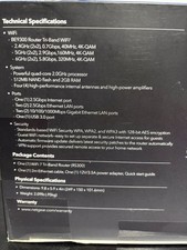 NETGEAR Nighthawk RS300 WiFi 7 Tri-Band BE9300 Router picture