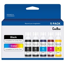 CEEBOO Compatible Ink Bottle Replacement for Epson 522 (Not Sublimation Ink),... picture