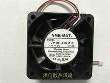 NMB-MAT 6025 2410ML-04W-B19 DC12V 0.10A 60mm 3-wire double ball fan 3pin picture