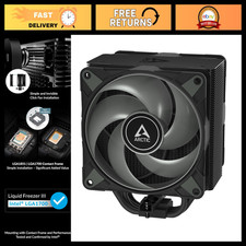 High-Performance CPU Cooler - Single-Tower, ARGB Lighting, 120mm Fans, Fluid Dyn picture